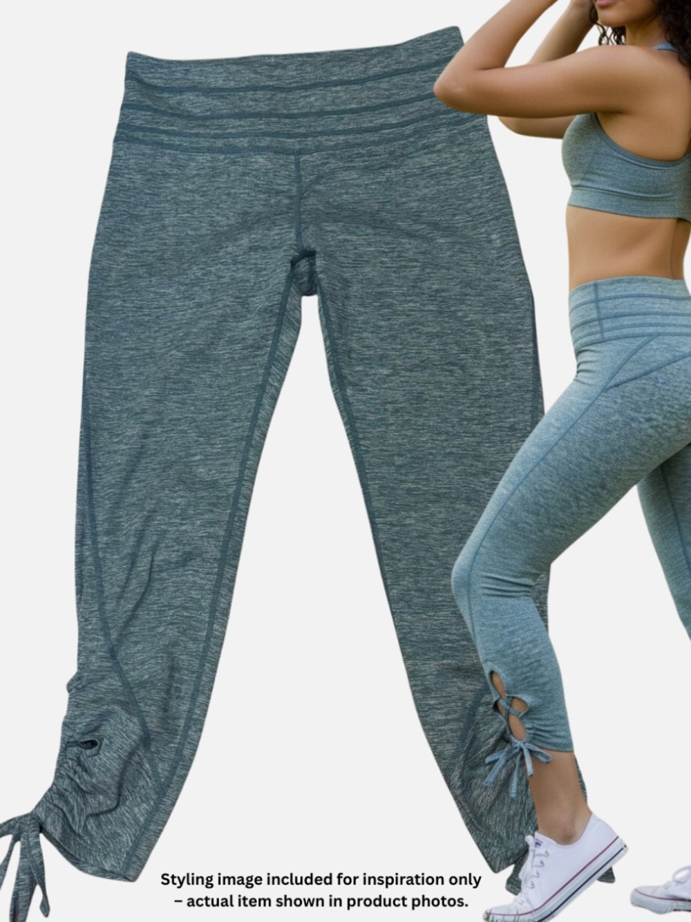 Free People FP Movement Swerve
Leggings S Heather Green Side
Open Bow Tie $98